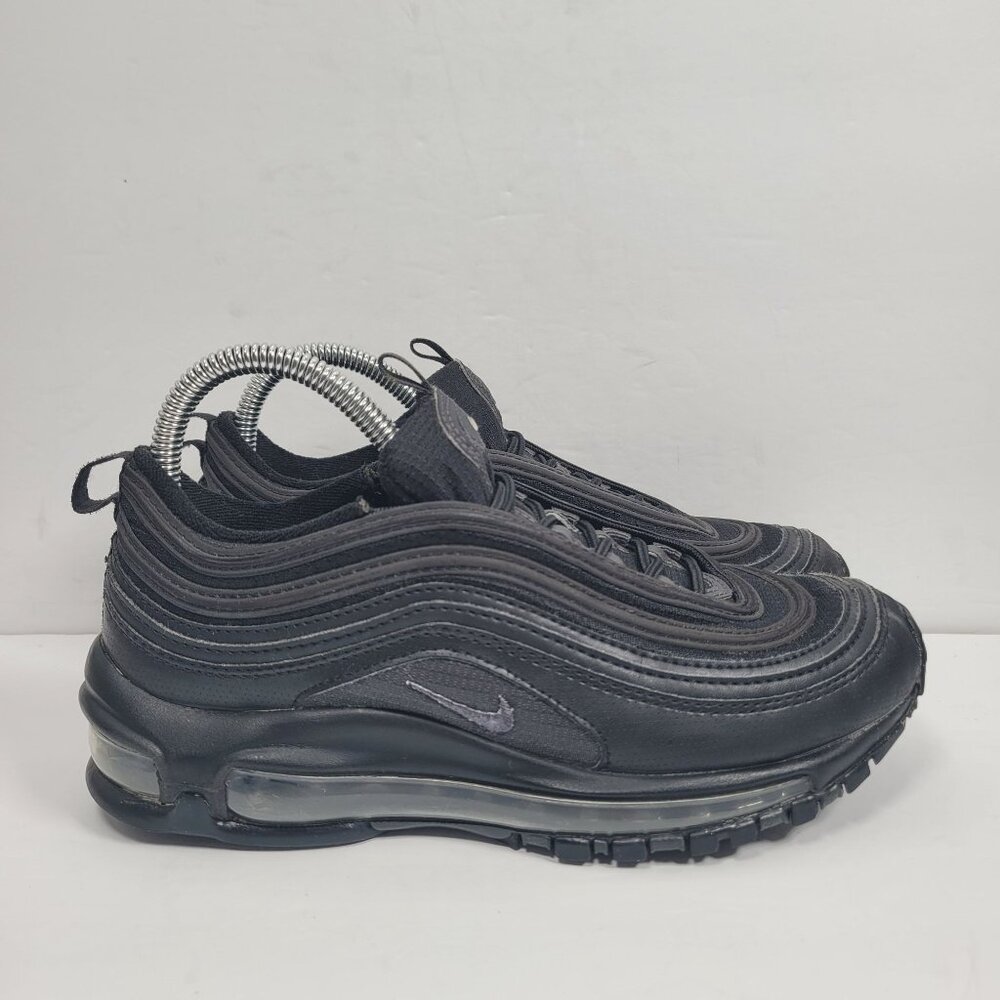 Nike Air Max 97 Triple Black Youth Sneakers 921522-011 US Size 5Y